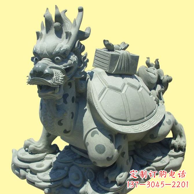 泉州大理石龙龟雕塑