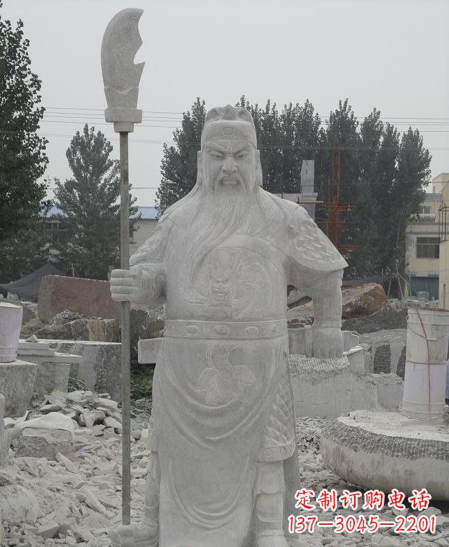 泉州大理石关公雕塑