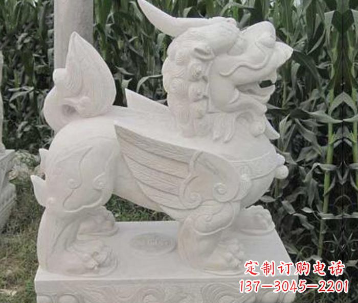 泉州大理石貔貅古代神兽石雕