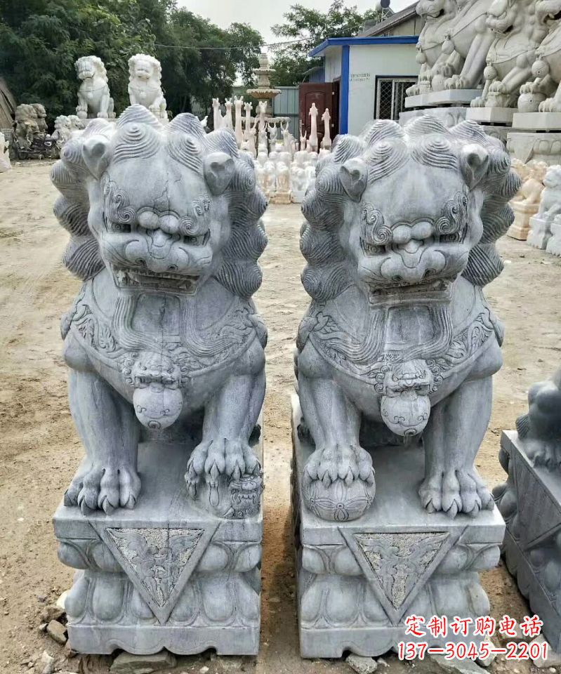 泉州大理石狮子石雕塑