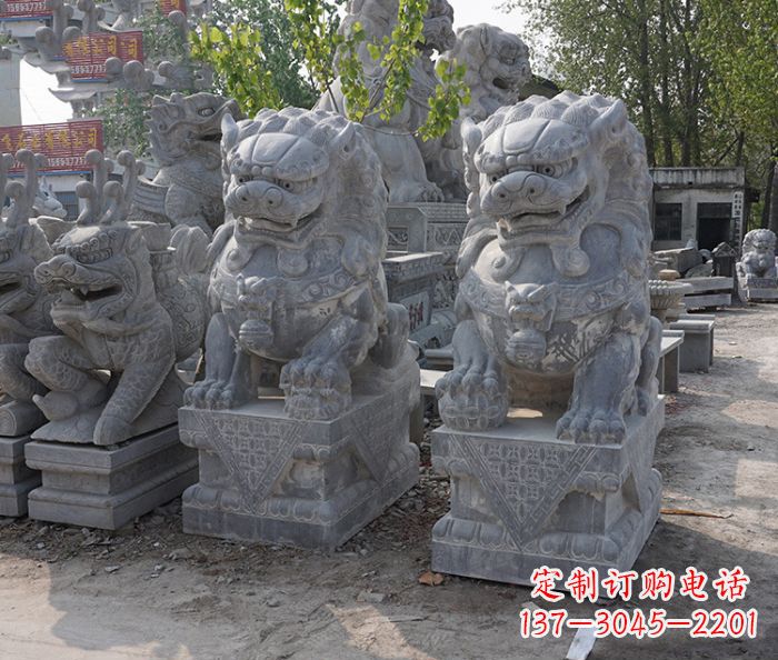 泉州大理石狮子雕塑