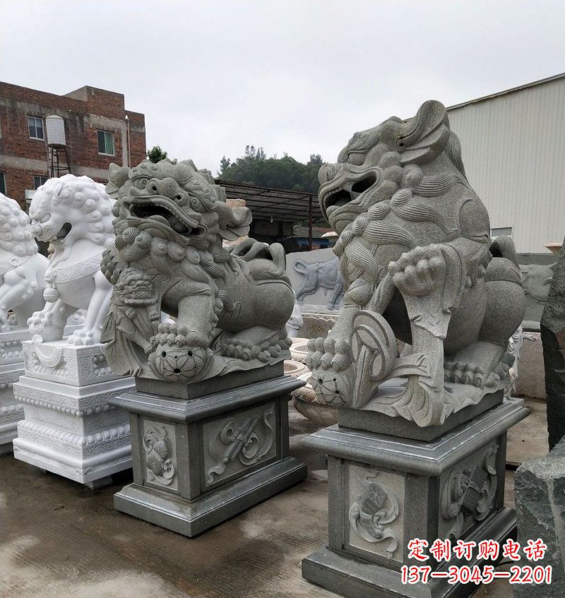 泉州大理石南方狮子雕塑
