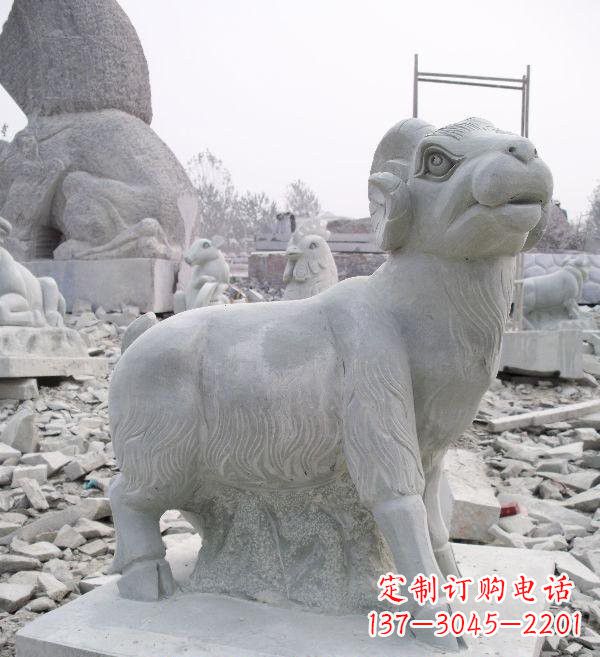 泉州大理石羊雕塑