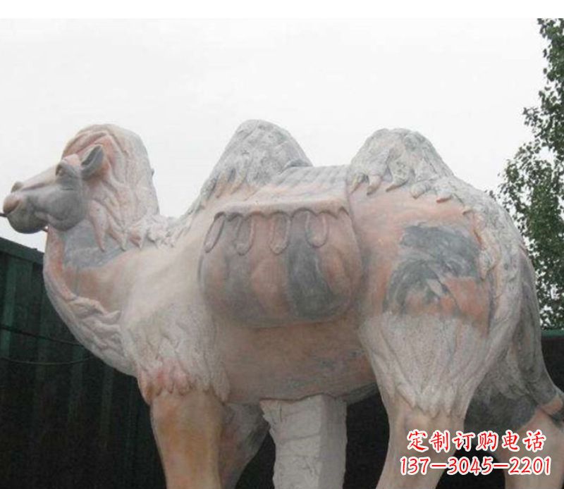 泉州新颖精美的骆驼石雕