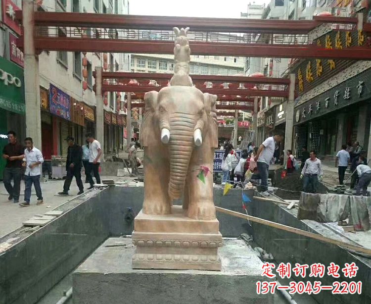 泉州大象石材雕塑