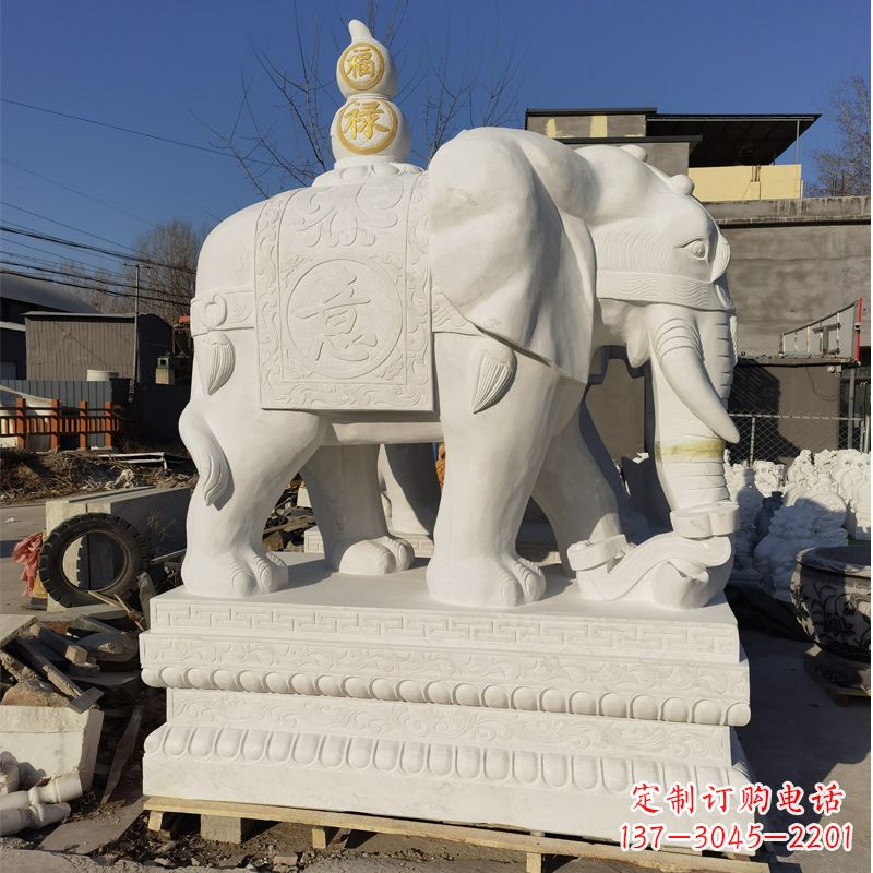 泉州大象石雕守墓
