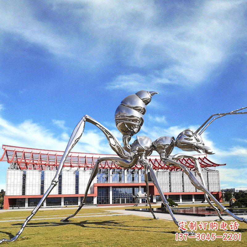 泉州大型不锈钢蚂蚁雕塑精工制作,绵延传奇