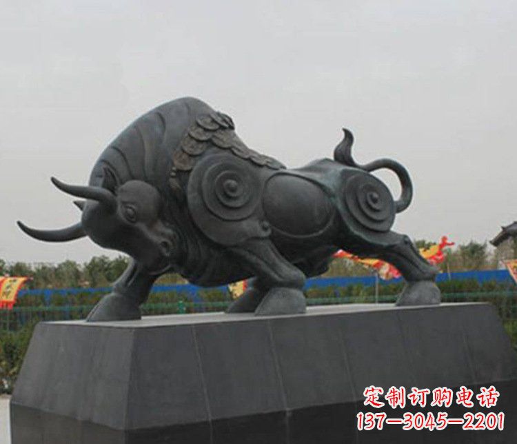 泉州大型动物雕塑铜雕牛摆件