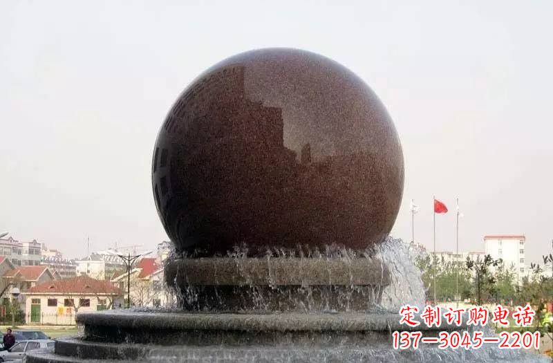 泉州大型风水球喷泉石雕