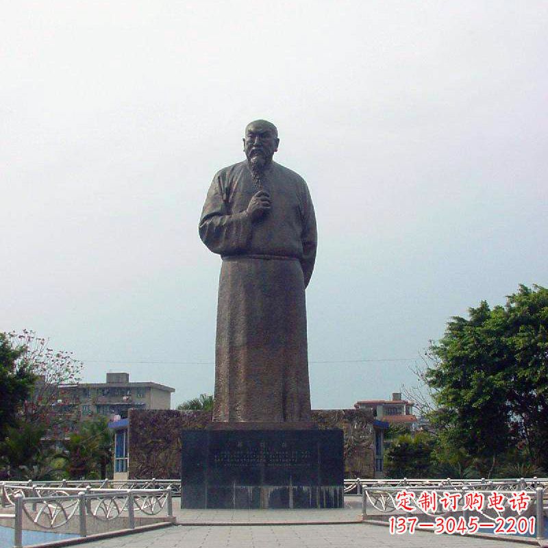 泉州精美林则徐雕塑,传承历史文化