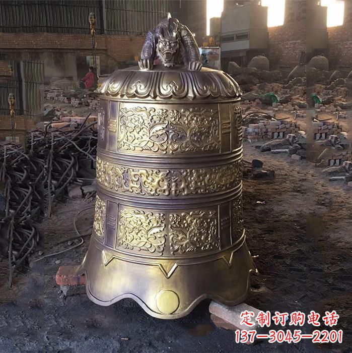 泉州悠久历史的铜钟雕塑——传承无声的魅力