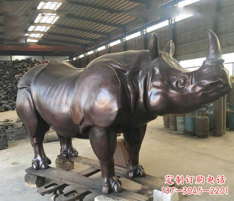 泉州精致大型牛铜雕塑