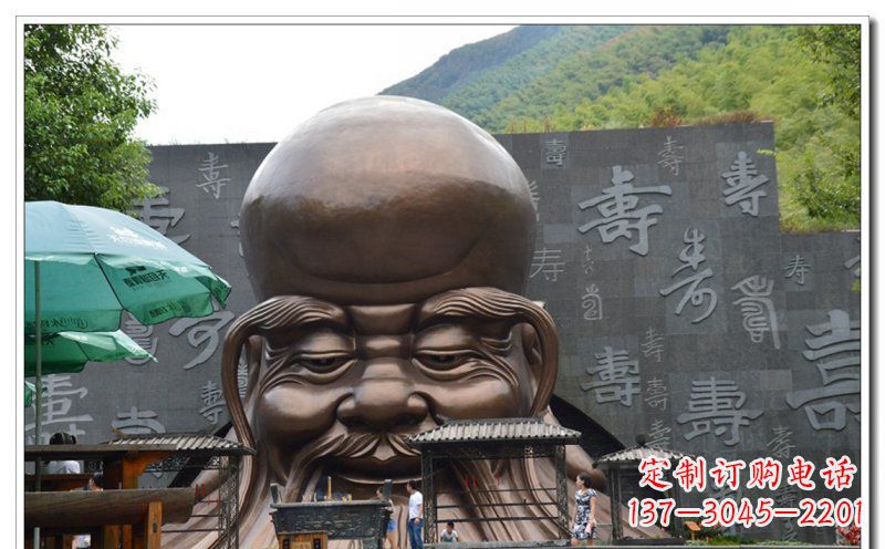 泉州头像铜雕让您的寿星永恒被铭记