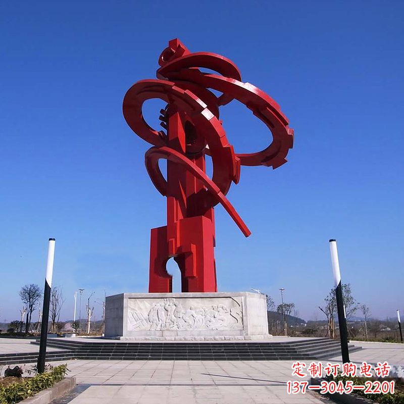 泉州精美龙形不锈钢景观雕塑
