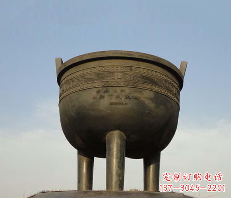泉州精美铜香炉雕塑