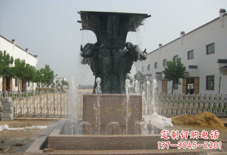 泉州精美铜制喷泉雕塑