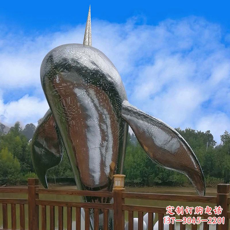 泉州大型不锈钢动物雕塑