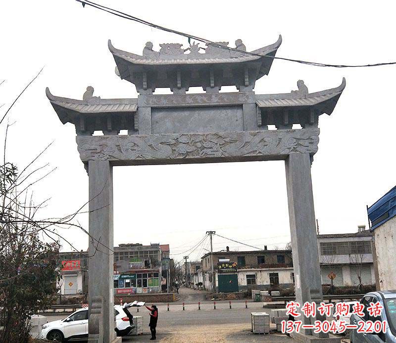 泉州精美大理石牌坊石雕