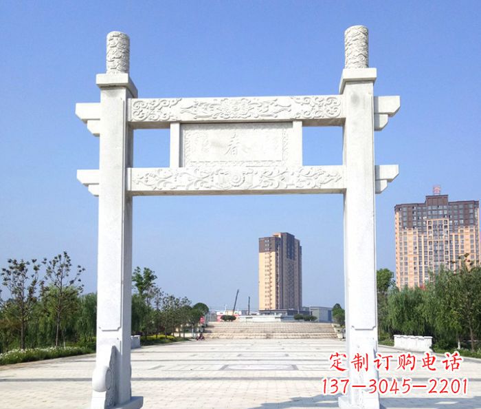 泉州单门景区石牌楼