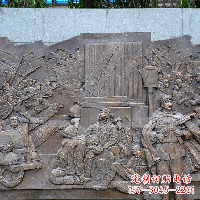 泉州纪念红军革命人物雕塑