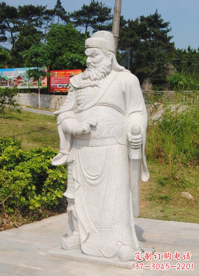 泉州钟馗神像石雕