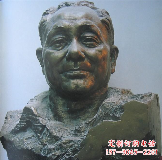 泉州邓小平名人胸像铜雕