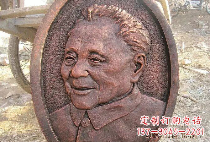 泉州传承历史，永记邓小平——邓小平头像铜雕塑