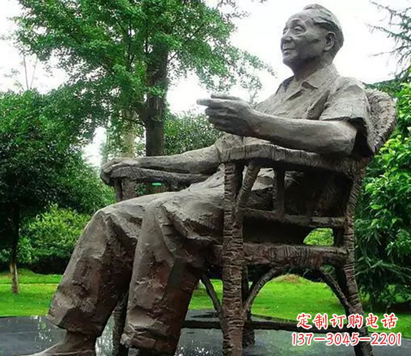 泉州邓小平伟人公园铜雕—荣耀家乡,让历史永生