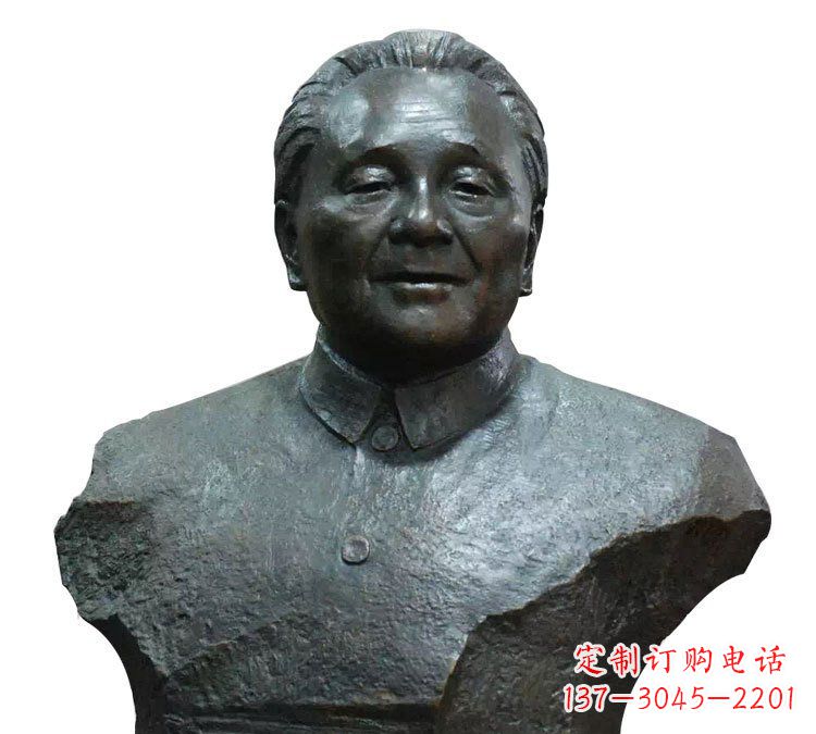 泉州伟大领袖邓小平胸像铜雕