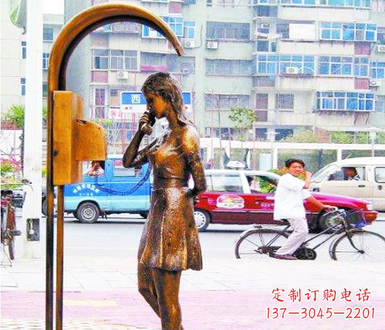 泉州女孩铜雕塑——艺术的象征