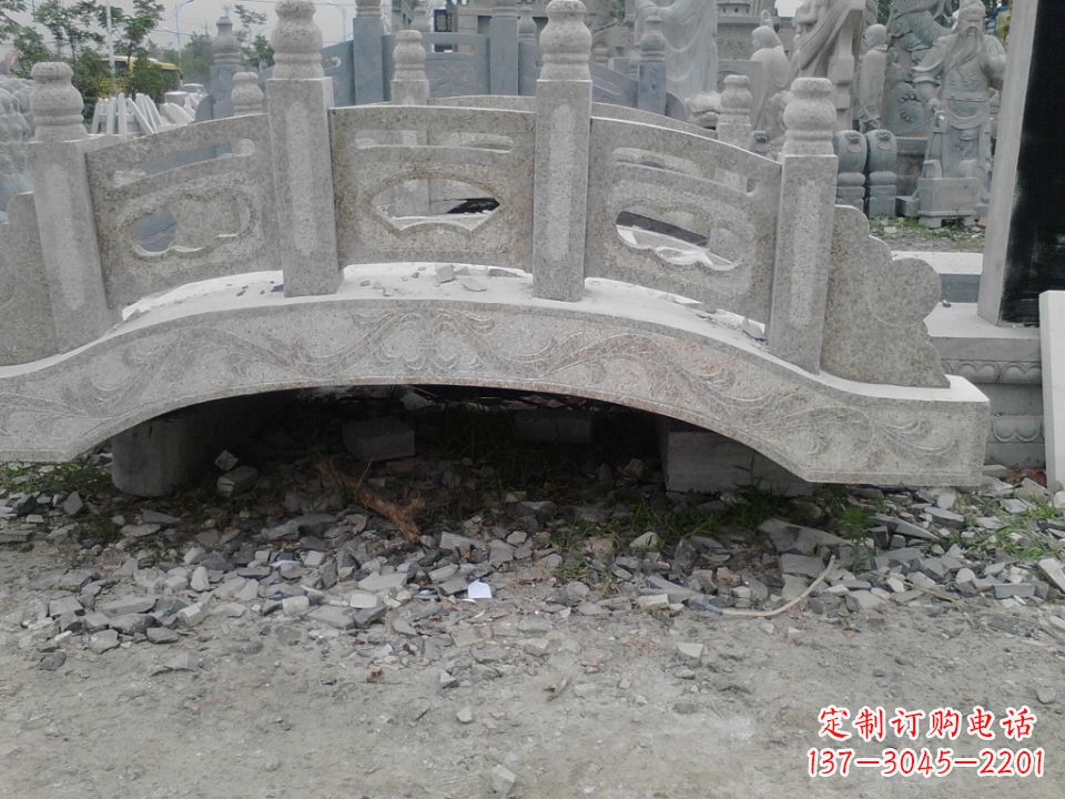 泉州精美石桥雕塑,点缀庭园之美