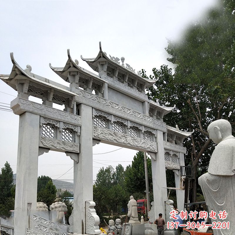 泉州牌坊雕塑——精美、经久耐用的室外装饰艺术