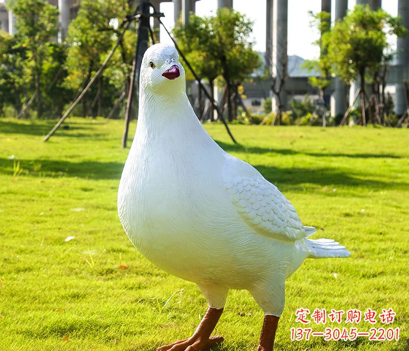 泉州纪念和平鸽雕塑