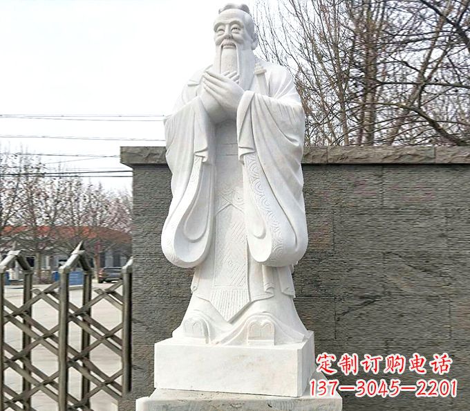 泉州雕塑孔子头像