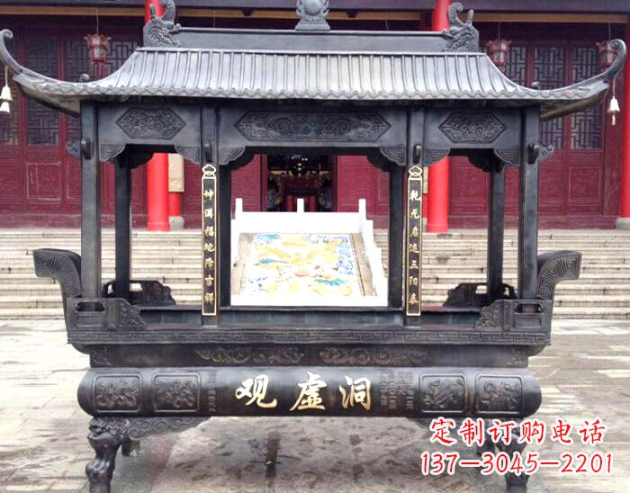 泉州精美香炉雕塑定制