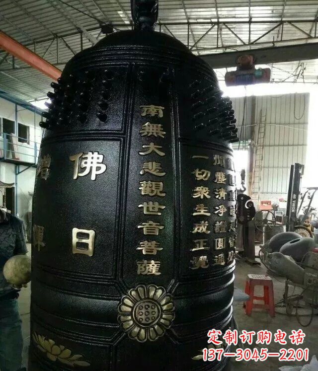 泉州精美铜雕铜钟