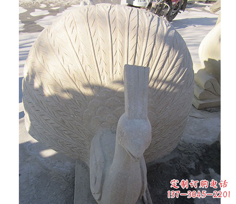 泉州动物孔雀石雕