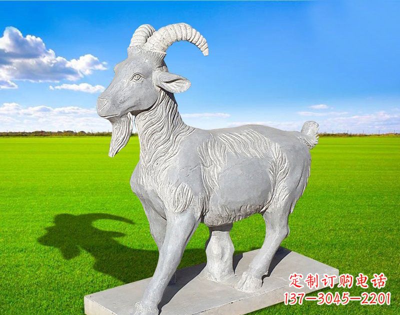 泉州动物羊石雕