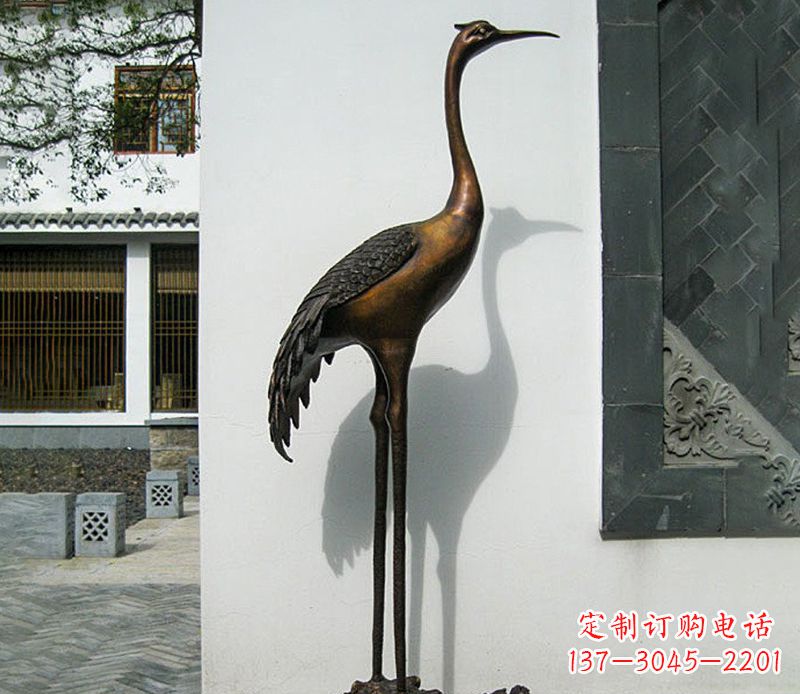 泉州仙鹤雕塑,精美绝伦,艺术动人