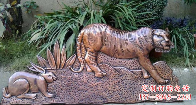 泉州锻铜动物雕塑