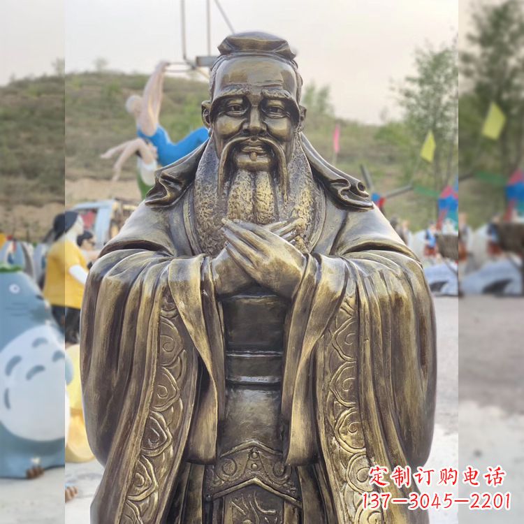 泉州中领雕塑贵族——伟大的孔子雕塑