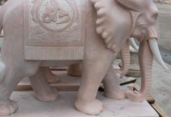 泉州祠堂大象雕塑