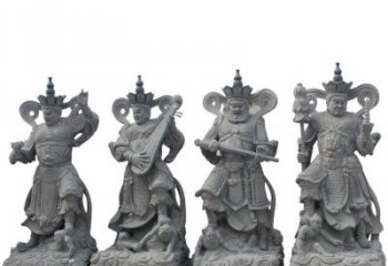 泉州四大天王大理石雕塑