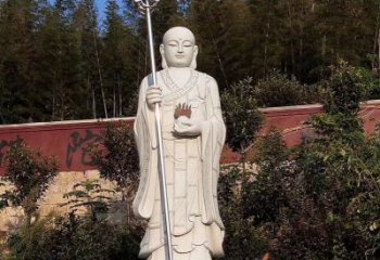 泉州大型地藏王佛像石雕景观雕塑