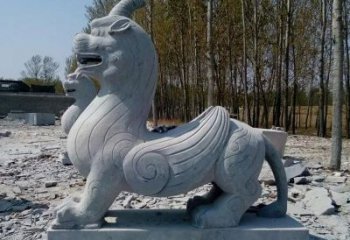 泉州独角兽雕塑，神兽石雕带你穿越回古老神话中