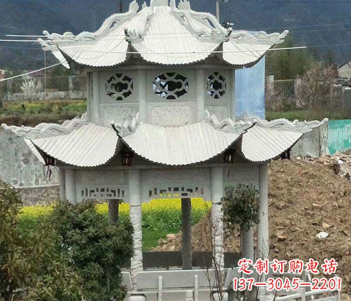 泉州古典凉亭石雕