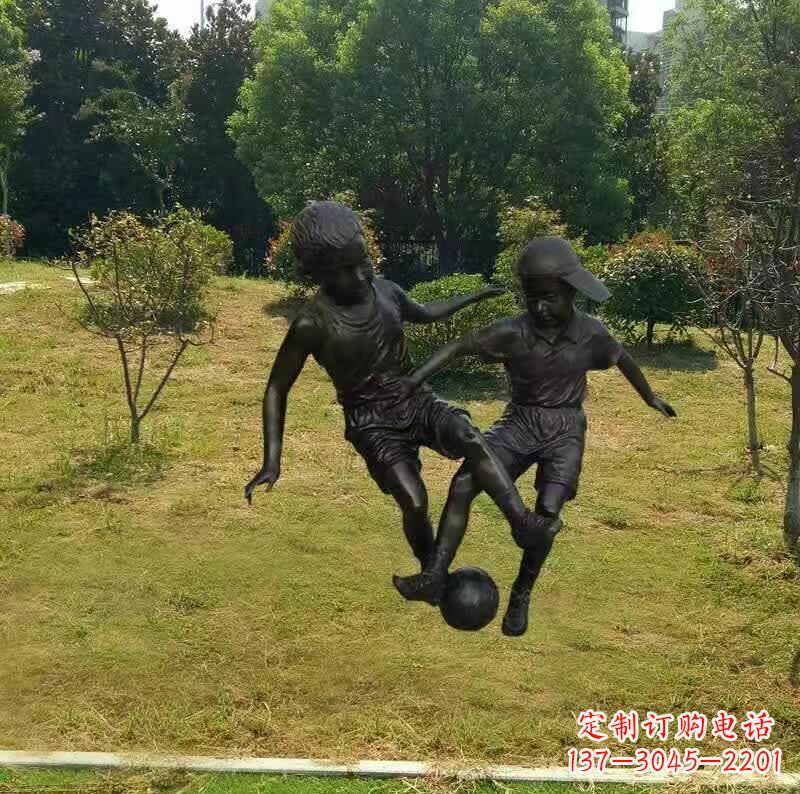 泉州中领雕塑出品，精致足球雕塑，带您重温童年欢乐
