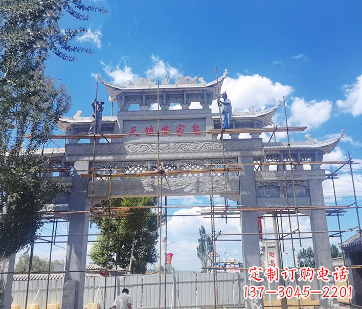 泉州牌坊雕塑品质精湛、精致耐看