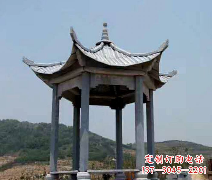 泉州仿古石雕凉亭
