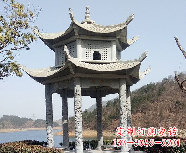 泉州古典凉亭石雕